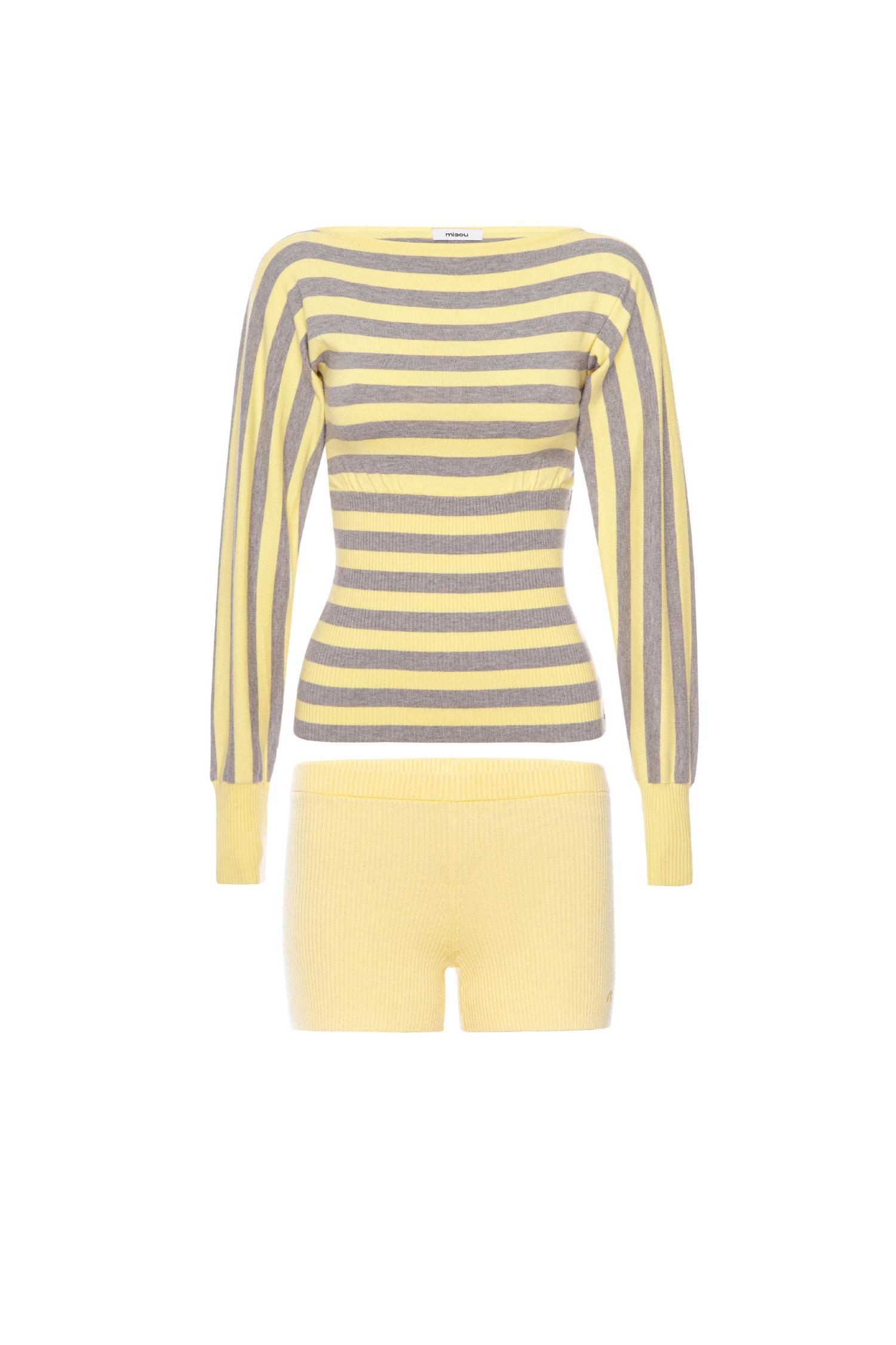 ODESSA TOP + BOOTY SHORT - BUTTER Product Image