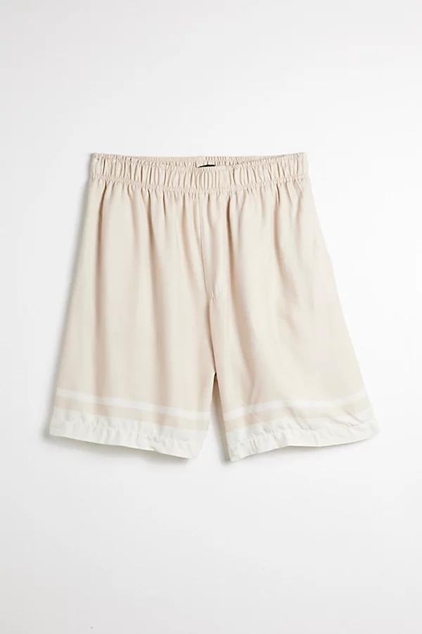 Urban Outfitters UO Contrast Stripe Rayon Short Mens at Urban Outfitters Product Image