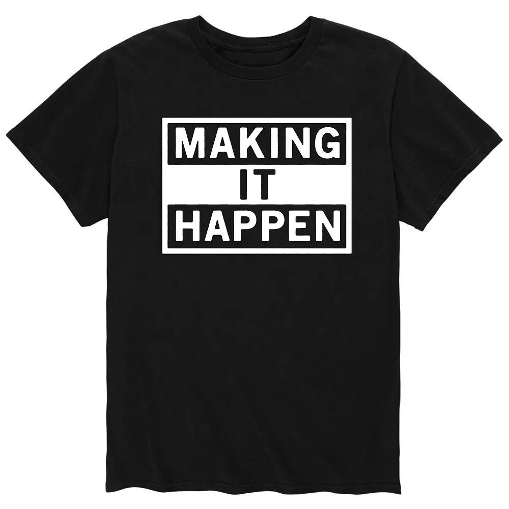 Mens Make It Happen Graphic Tee Product Image