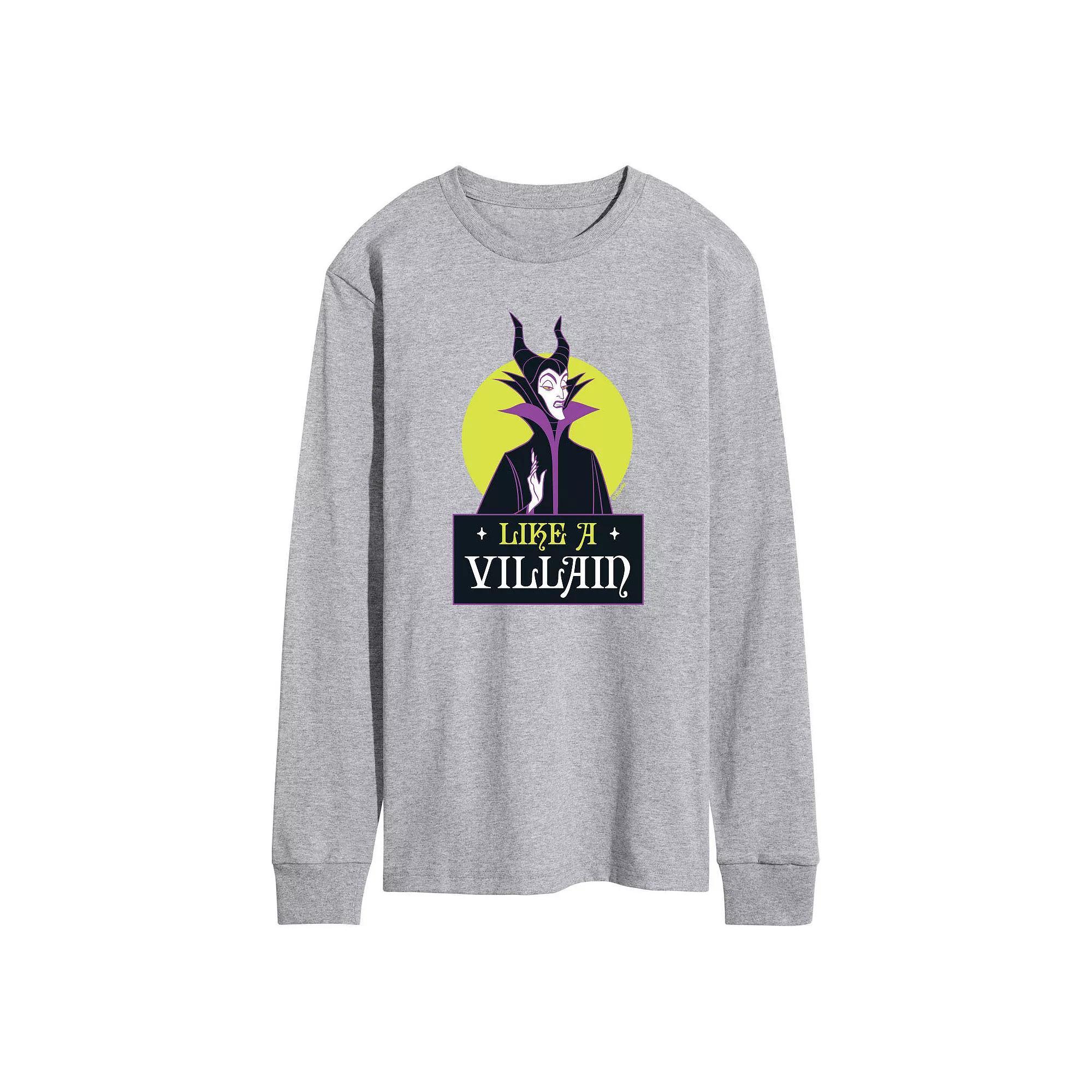 Disney Villains Mens Like a Villain Long Sleeve Product Image