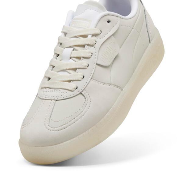 PUMA Palermo Moda Elevated Women's Sneakers in Vapor Grey/Warm White Product Image