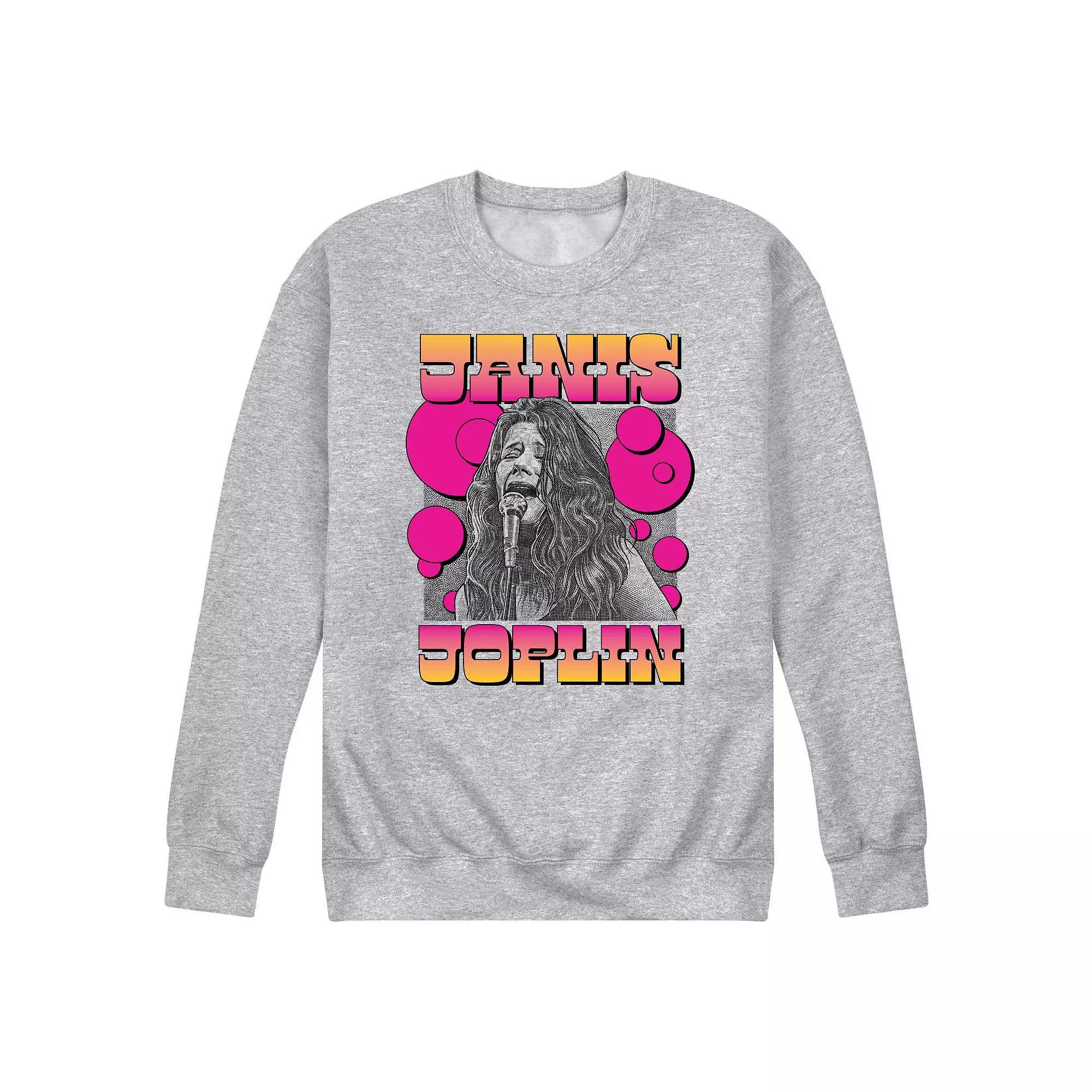 Mens Janis Joplin Drawings Sweatshirt Product Image