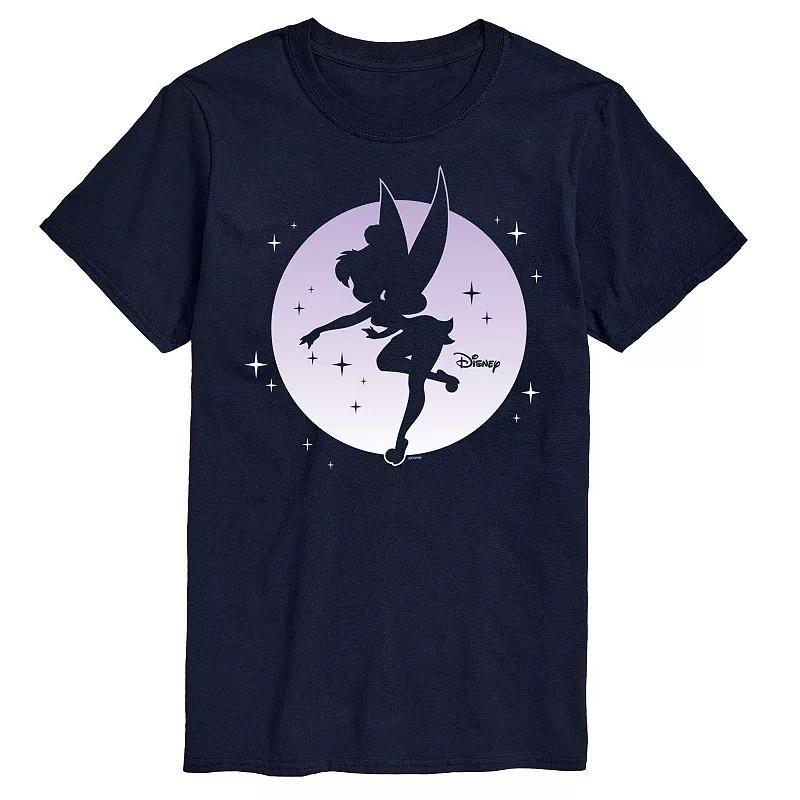 Disneys Tinker Bell Big & Tall Tink Moon Graphic Tee, Mens Product Image