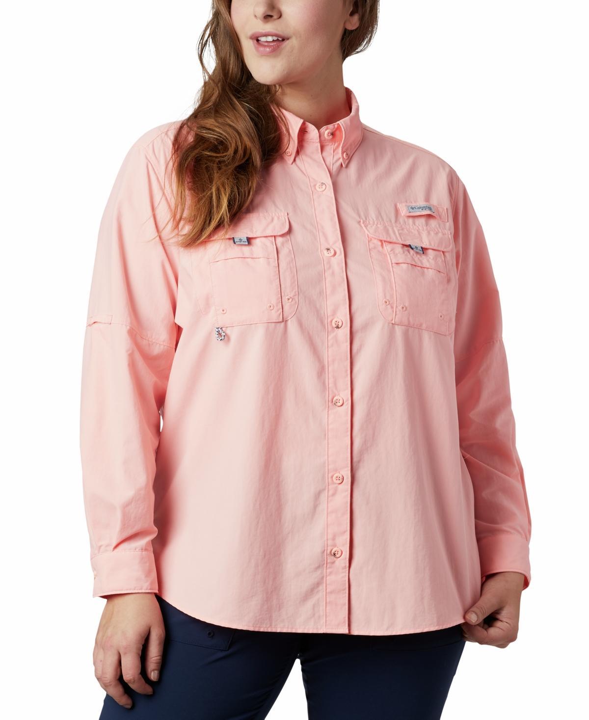 Columbia Women s PFG Bahama Long Sleeve Shirt Plus Size- Product Image