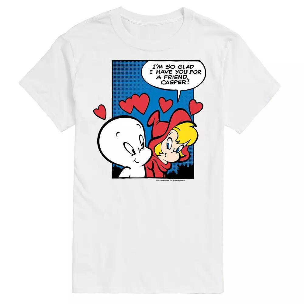 Big & Tall Casper Wendy Comic Panel Graphic Tee, Mens Product Image