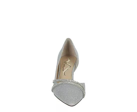 N by Nina Nevin Women's Heels, Size: 8.5, Silver Product Image
