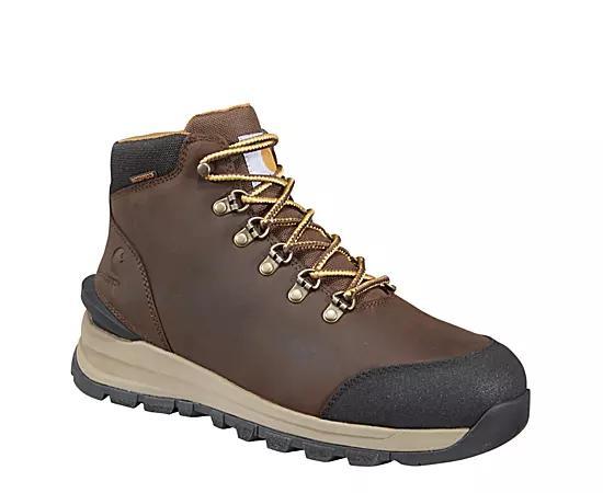 Carhartt Gilmore Waterproof 5 Alloy Toe Work Hiker (Dark Oil Tanned) Men's Shoes Product Image
