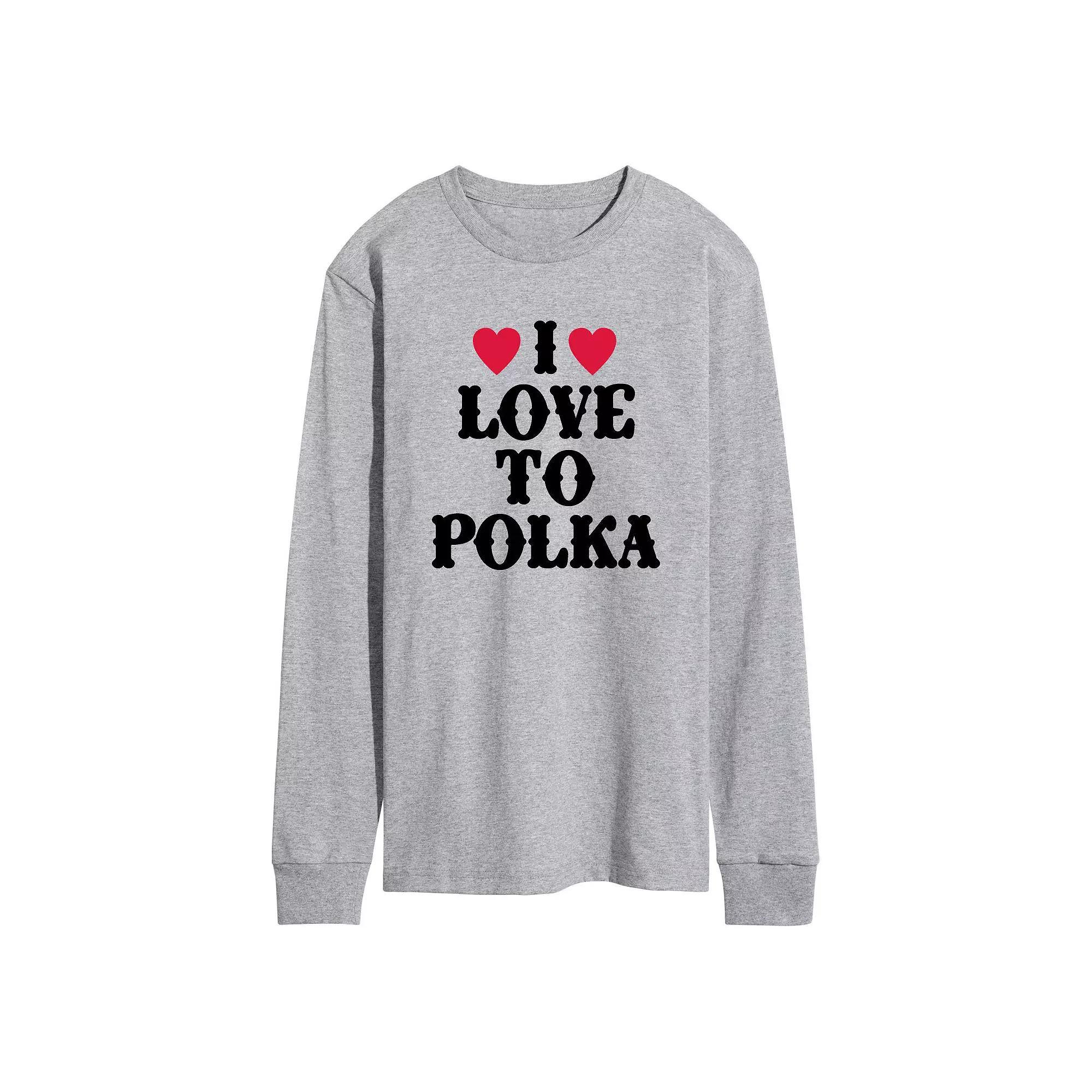 Mens I Love To Polka Tee Product Image