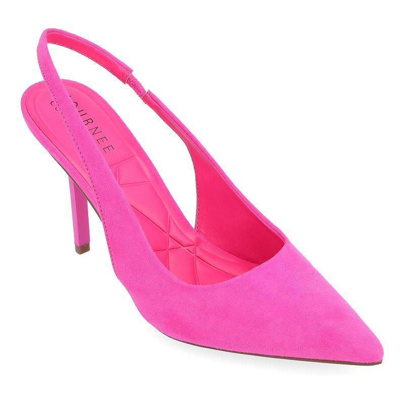 Journee Tru Comfort Foam Elenney Womens Slingback Heels Product Image