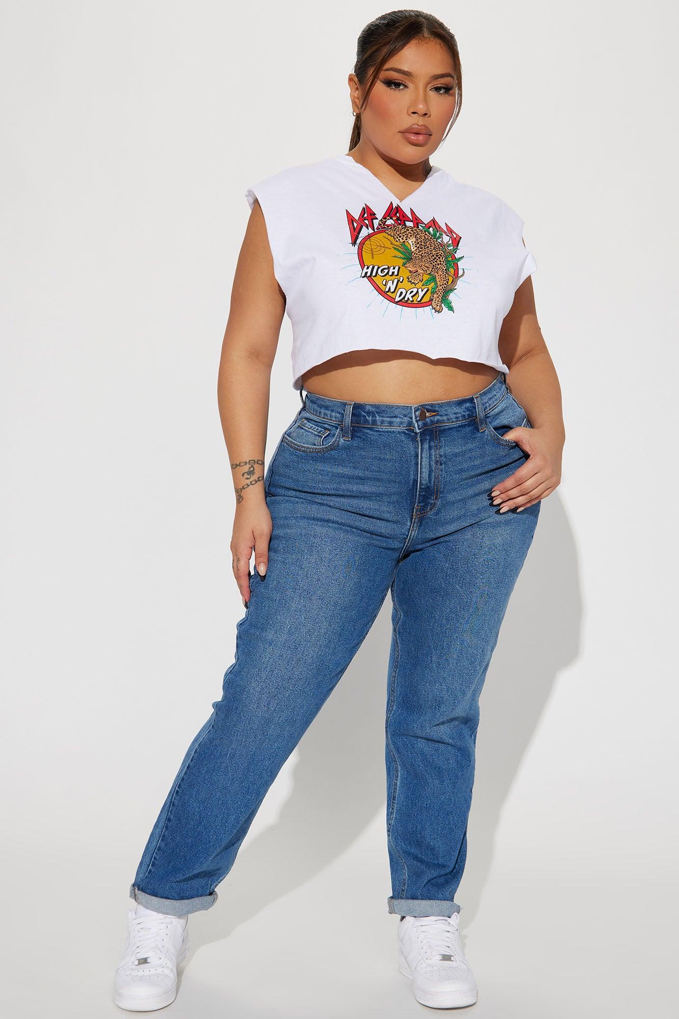 I Got It From My Mama Jeans - Medium Wash Product Image