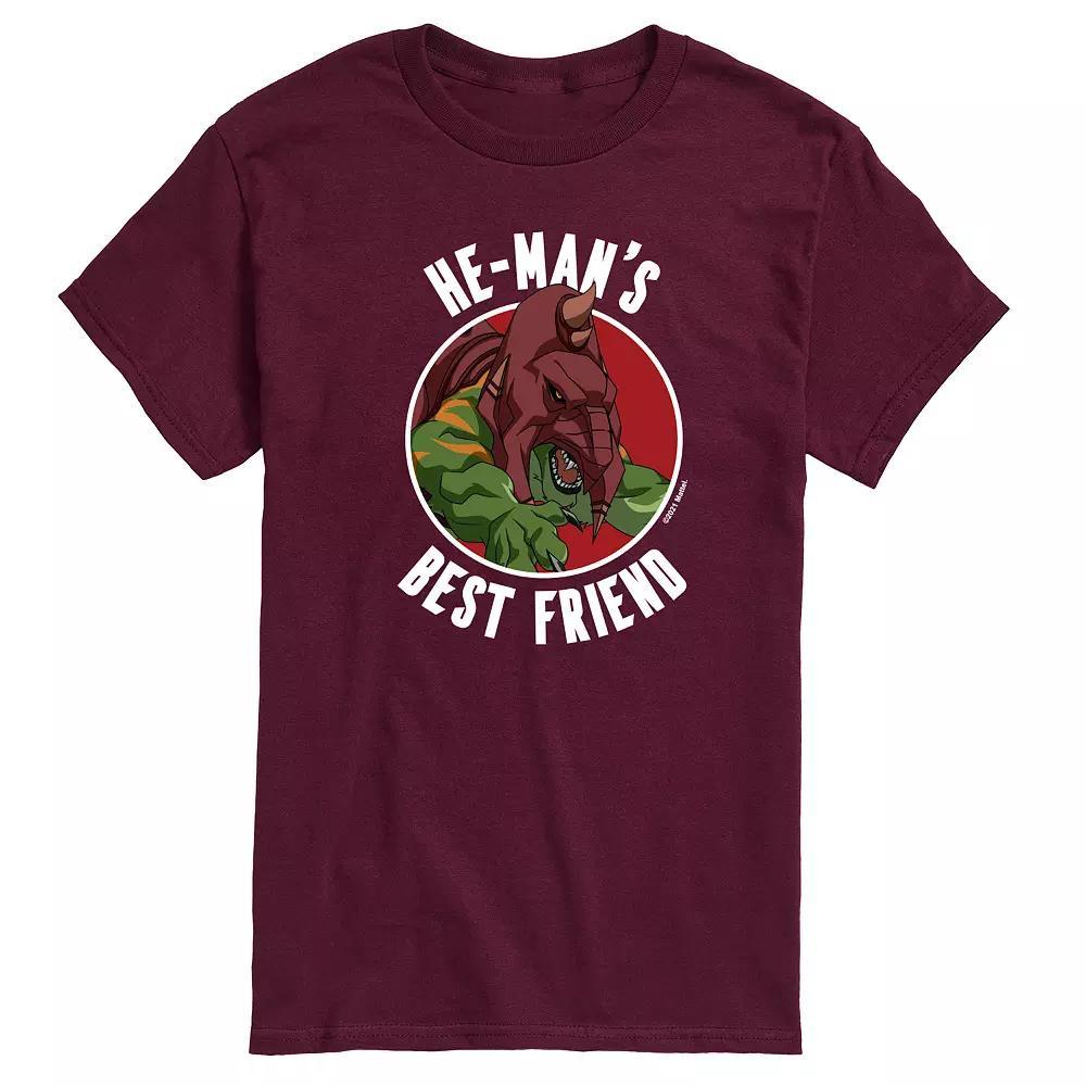 Mens He-Man Masters of the Universe Graphic Tee Red Product Image
