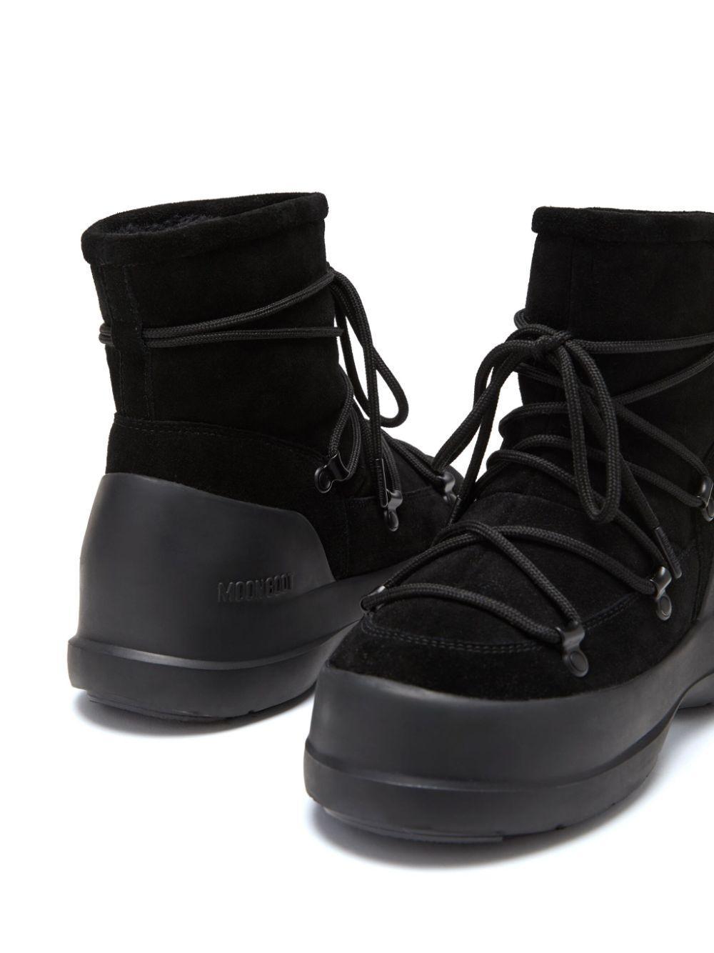 Luna lace-up suede boots Product Image