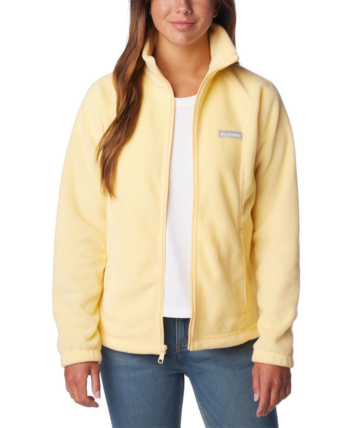Womens Columbia Benton Springs Zip-Front Fleece Jacket Columbia Blue Product Image