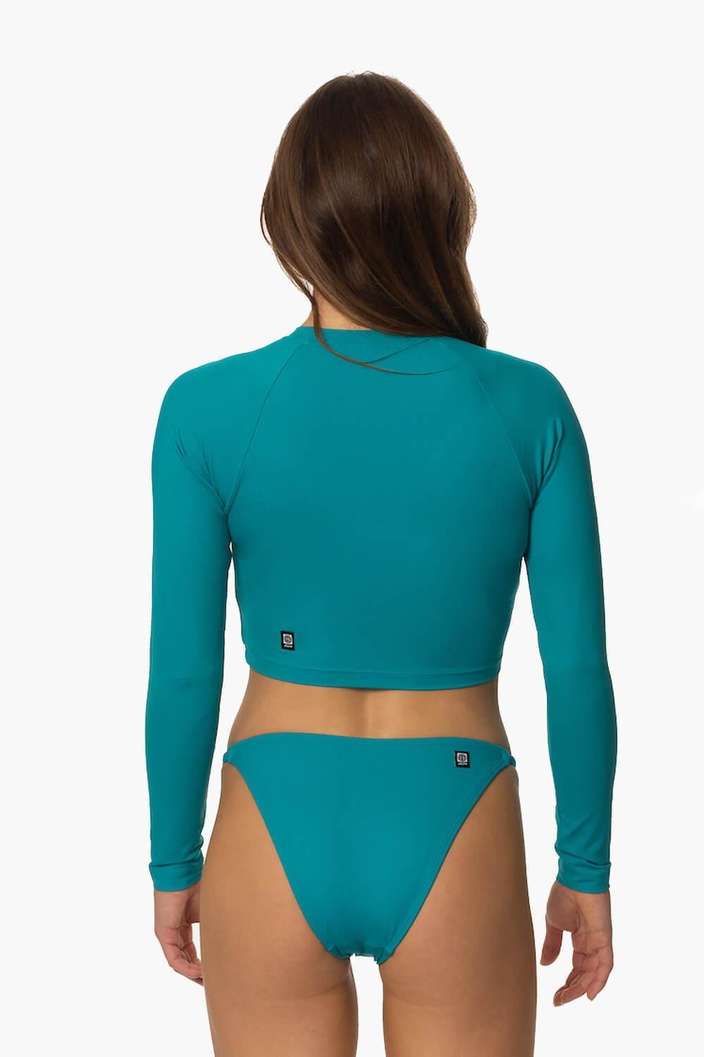 Final Sale Moana Long Sleeved Crop Rashguard Product Image