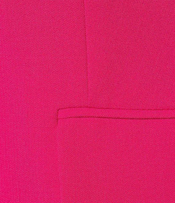 Kasper Plus Size Stretch Crepe Notch Collar 2-Button Jacket Product Image