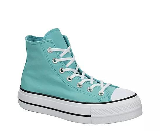 Womens Converse Chuck Taylor All Star Lift High-Top Sneaker - Egret / Cherries Product Image