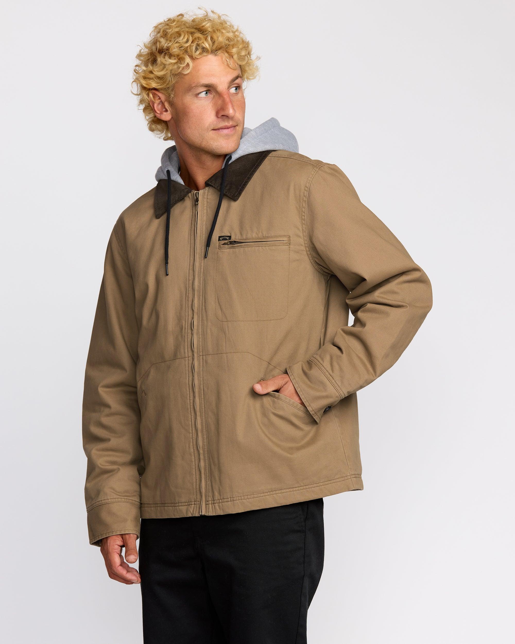 Barlow Hooded Jacket - Clay Male Product Image