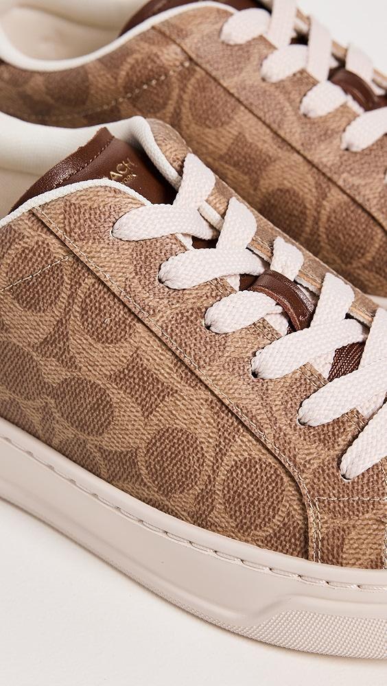 Coach High Line Signature Coated Canvas Sneakers | Shopbop Product Image