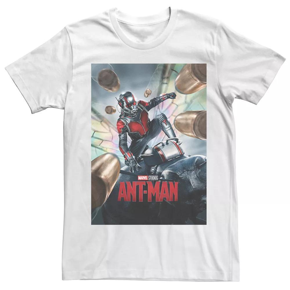 Men's Marvel Ant-Man Short Sleeve Graphic Tee, Size: Medium, White Product Image