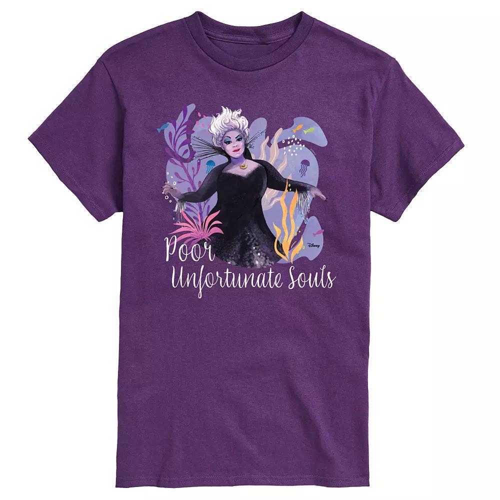 Disneys The Little Mermaid Mens Poor Unfortunate Soul Blue Product Image