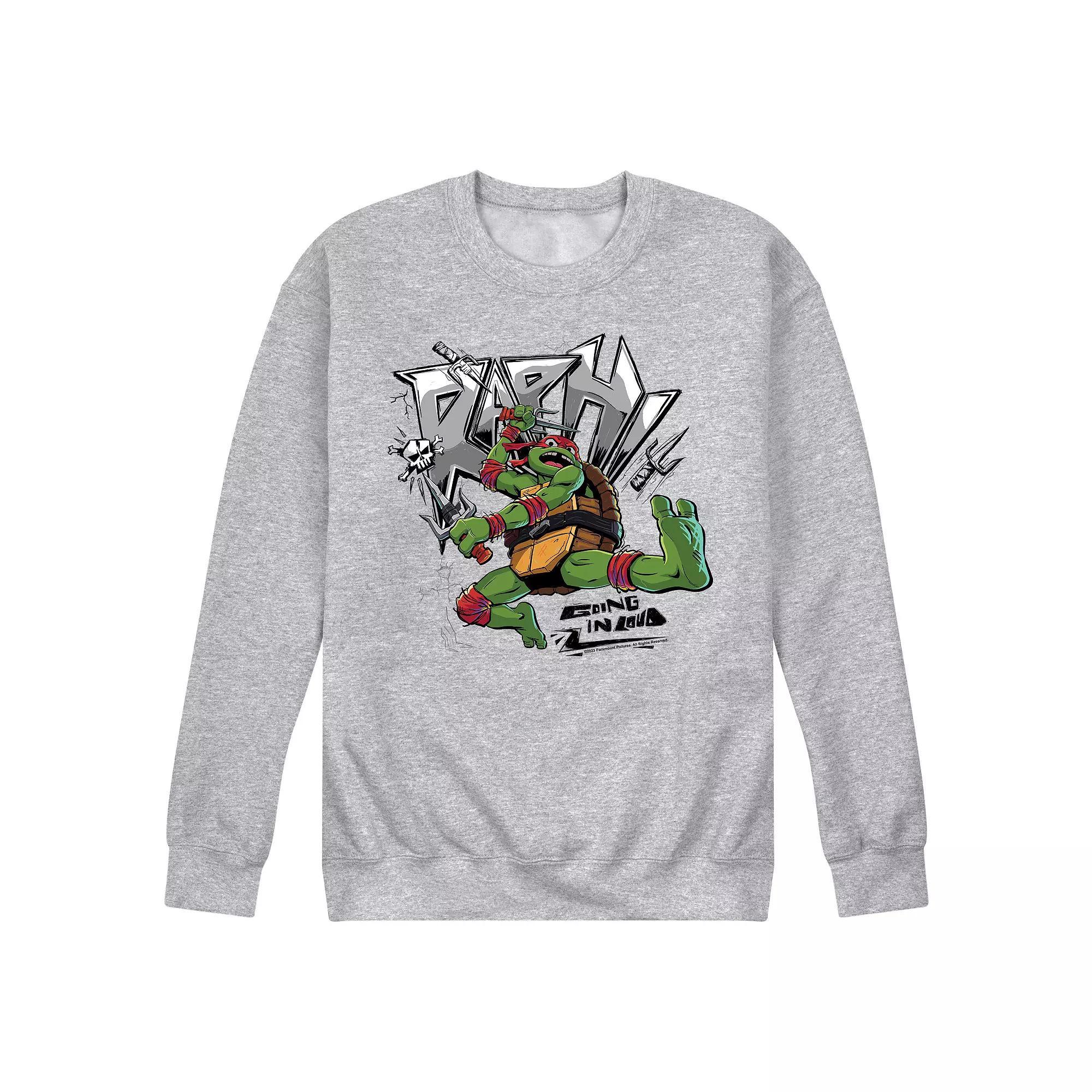Mens Nickelodeon TMNT Mutant Mayhem Raph Going Loud Graphic Tee Product Image