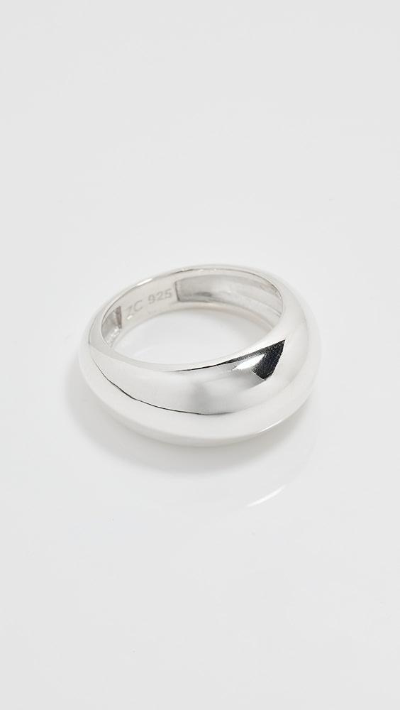 Zoe Chicco Sterling Silver Medium Aura Ring | Shopbop Product Image