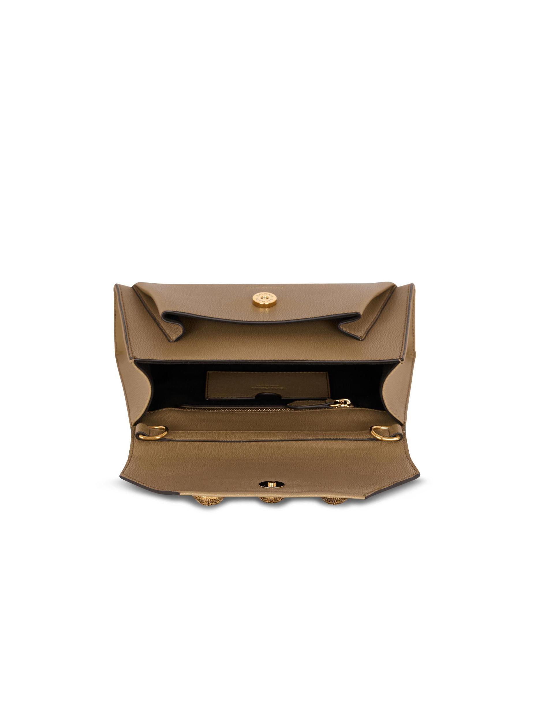 Emblème Flap grained calfskin bag Product Image