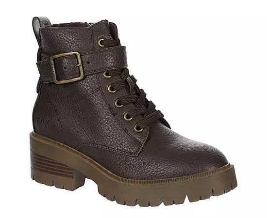 Blowfish Malibu Jagger Womens Lace-Up Ankle Boots Product Image