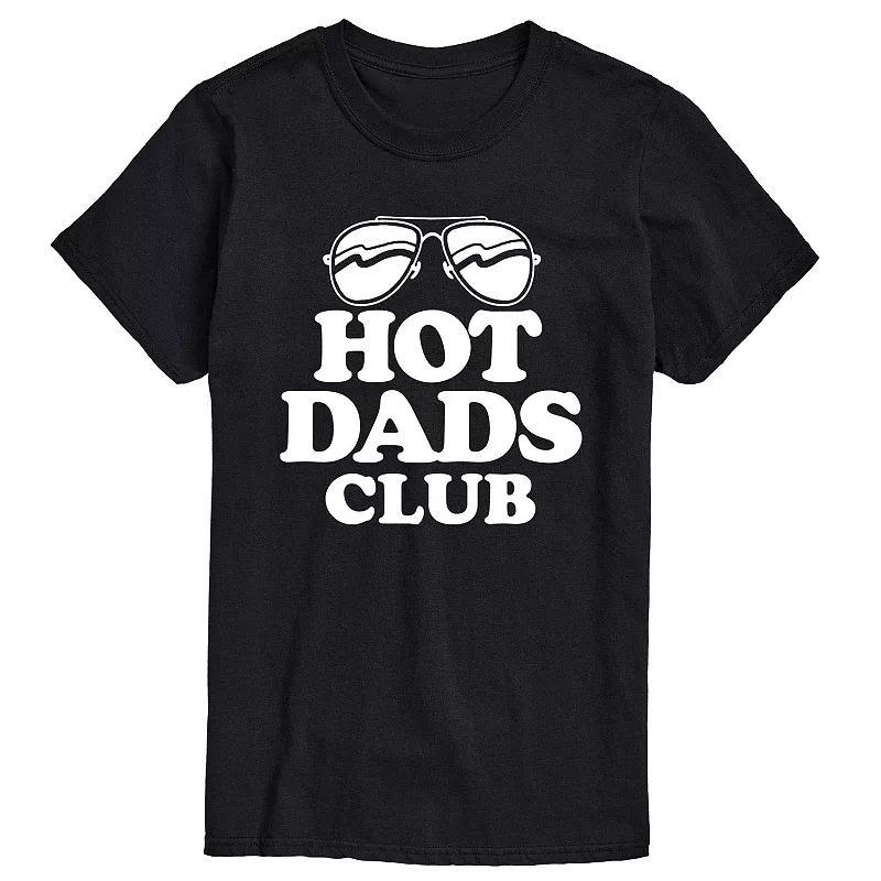 Mens Hot Dads Club Graphic Tee Product Image