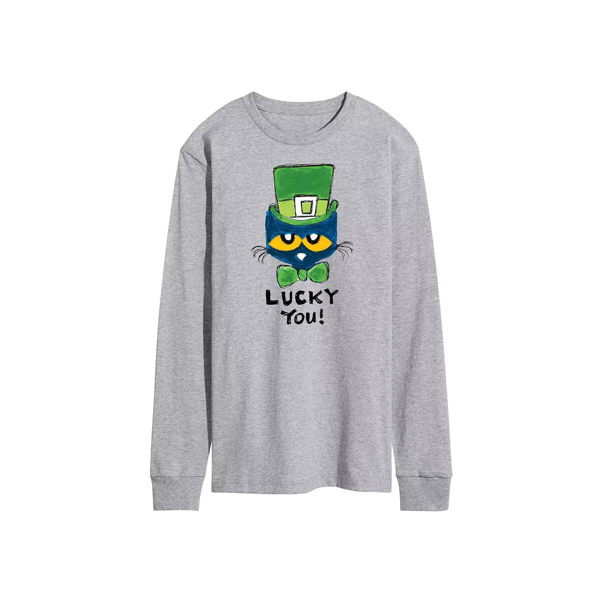 Mens Pete The Cat Lucky You Tee Product Image