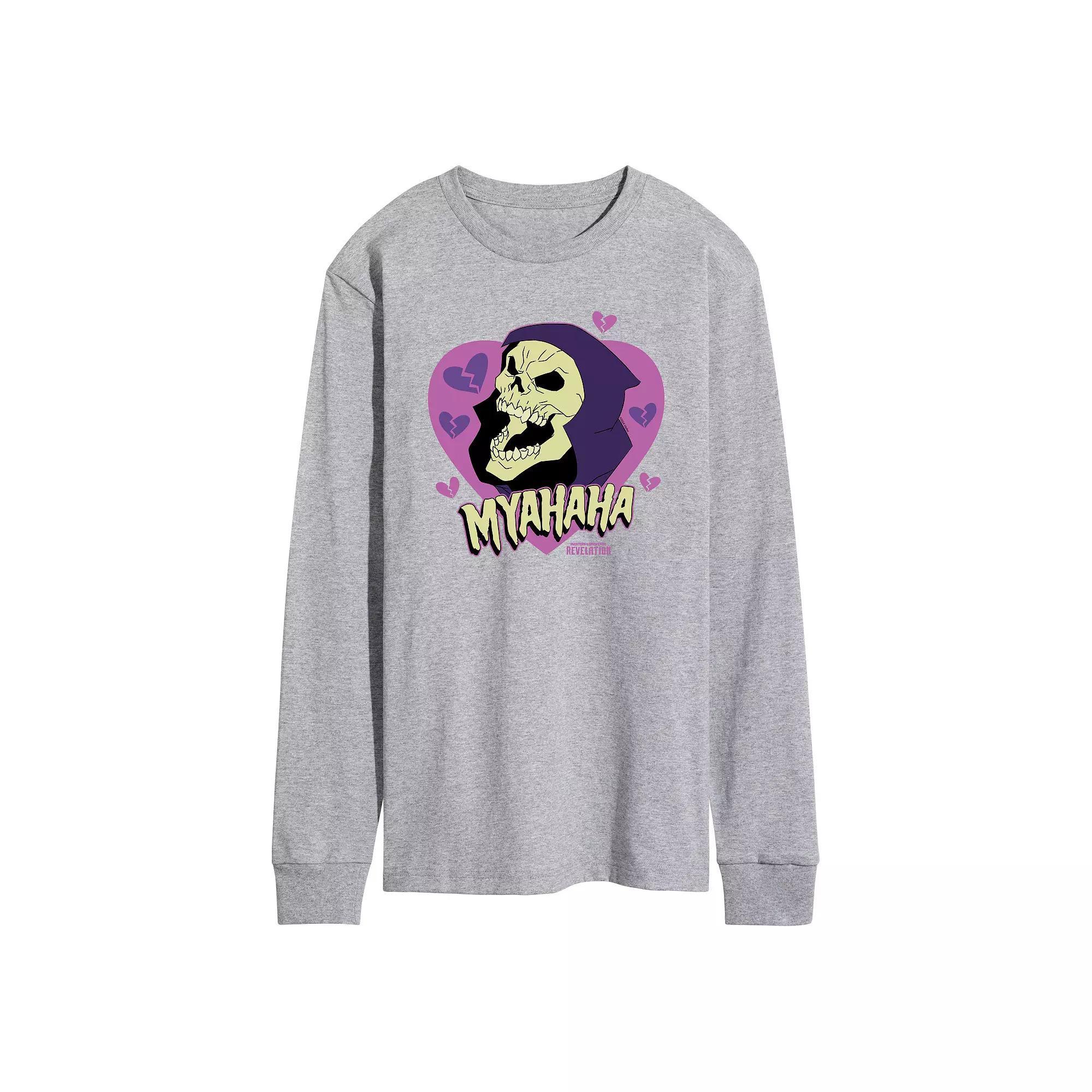 Mens Masters Of The Universe Skeletor Long Sleeve Graphic Tee Product Image
