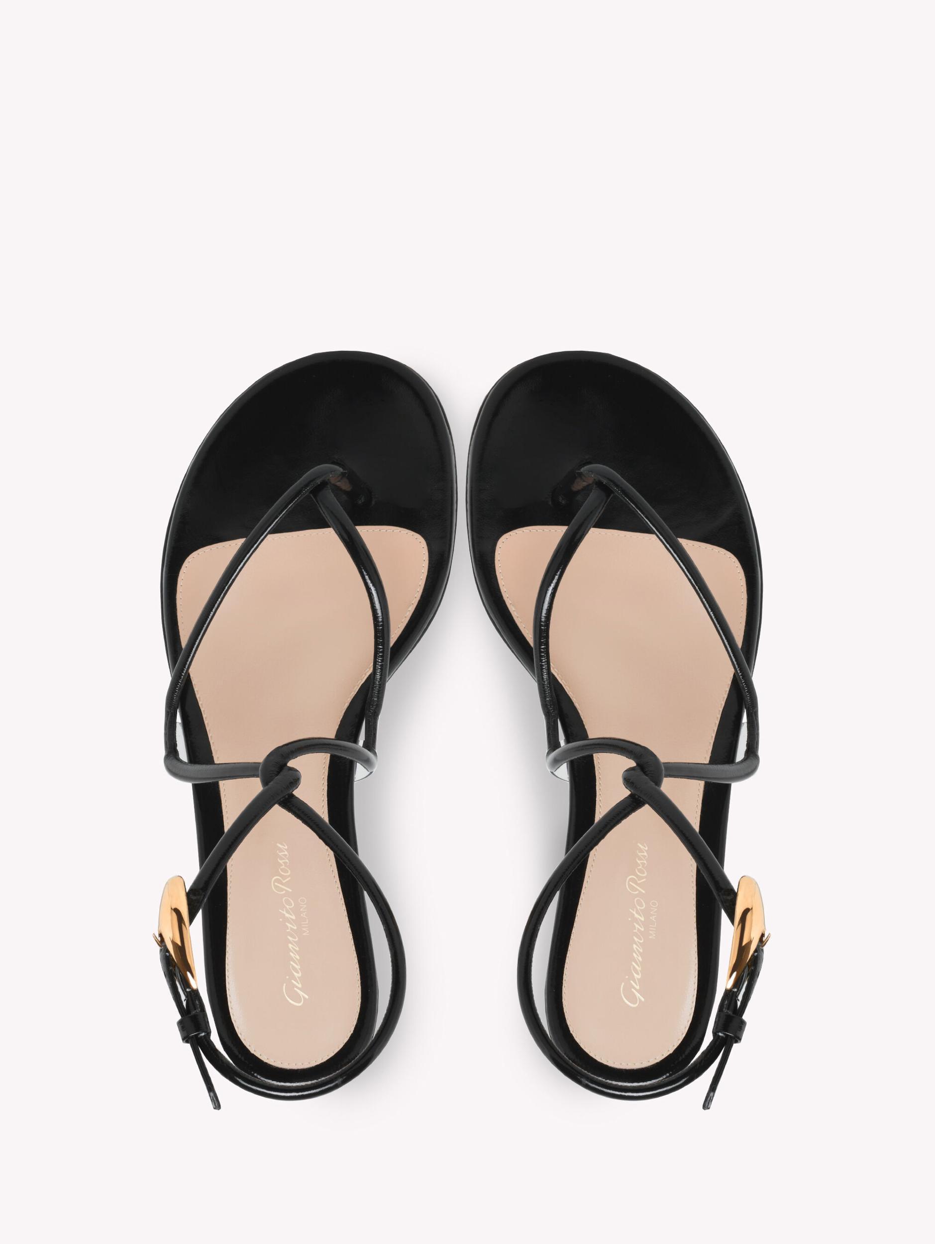 BLACK MAMBA FLAT Gianvito Rossi Product Image