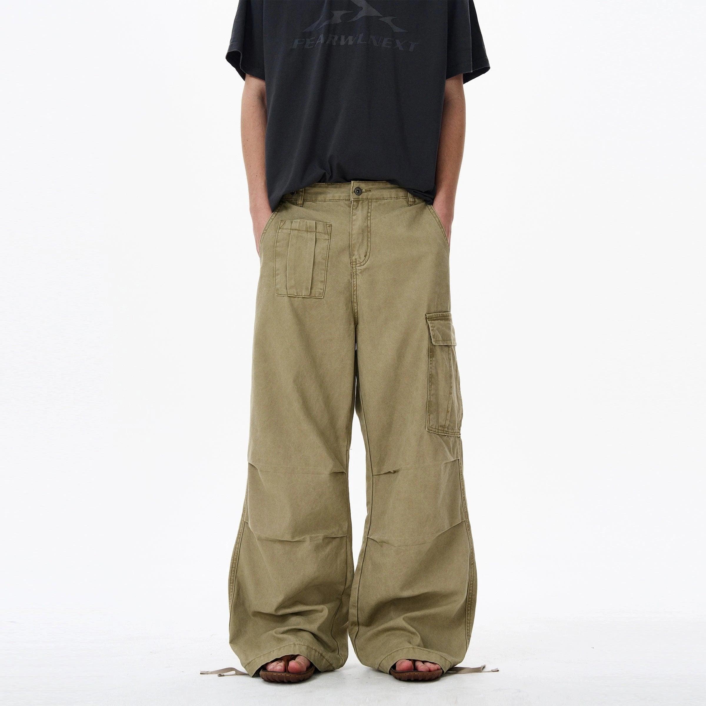 RT No. 18516 CARGO STRAIGHT PANTS Product Image