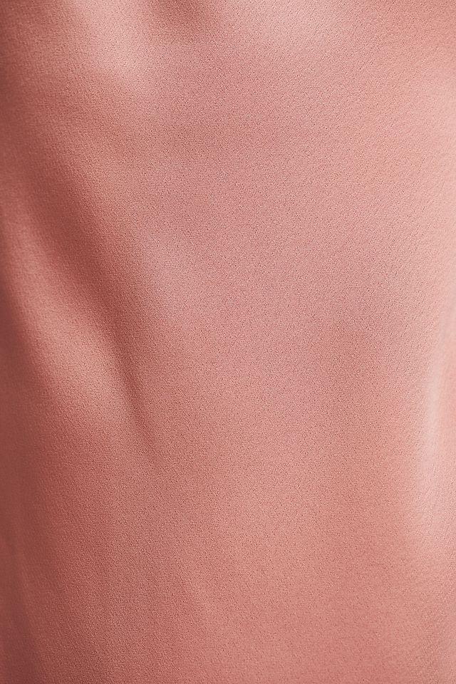 BHLDN Ruby Twist Halter Satin Gown Product Image