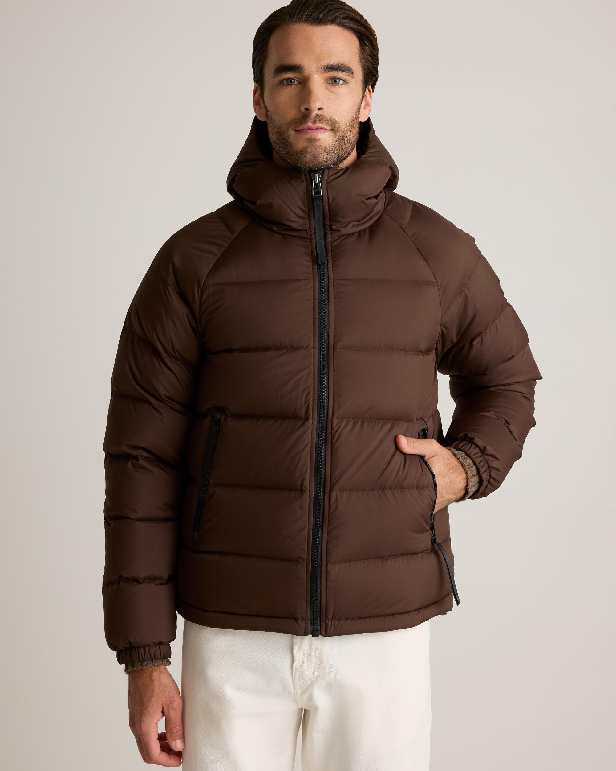 Quince | Men's Responsible Down Puffer Jacket with Hood Recycled Polyester Product Image