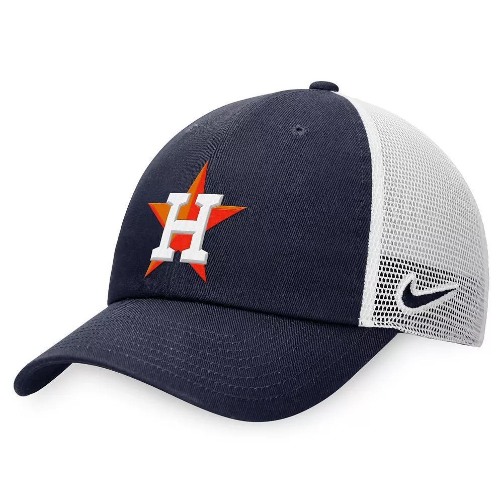 Men's Nike Navy Houston Astros Evergreen Club Trucker Adjustable Hat, Size: Medium/Large, Blue Product Image