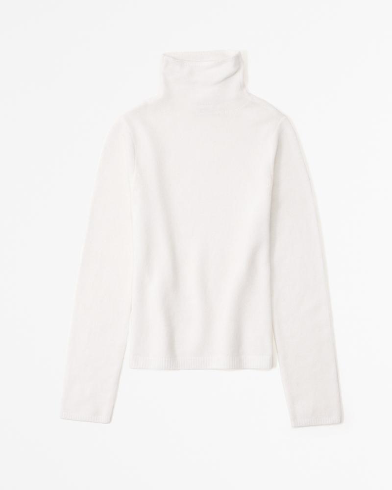 Merino Wool-Blend Turtleneck Sweater Product Image