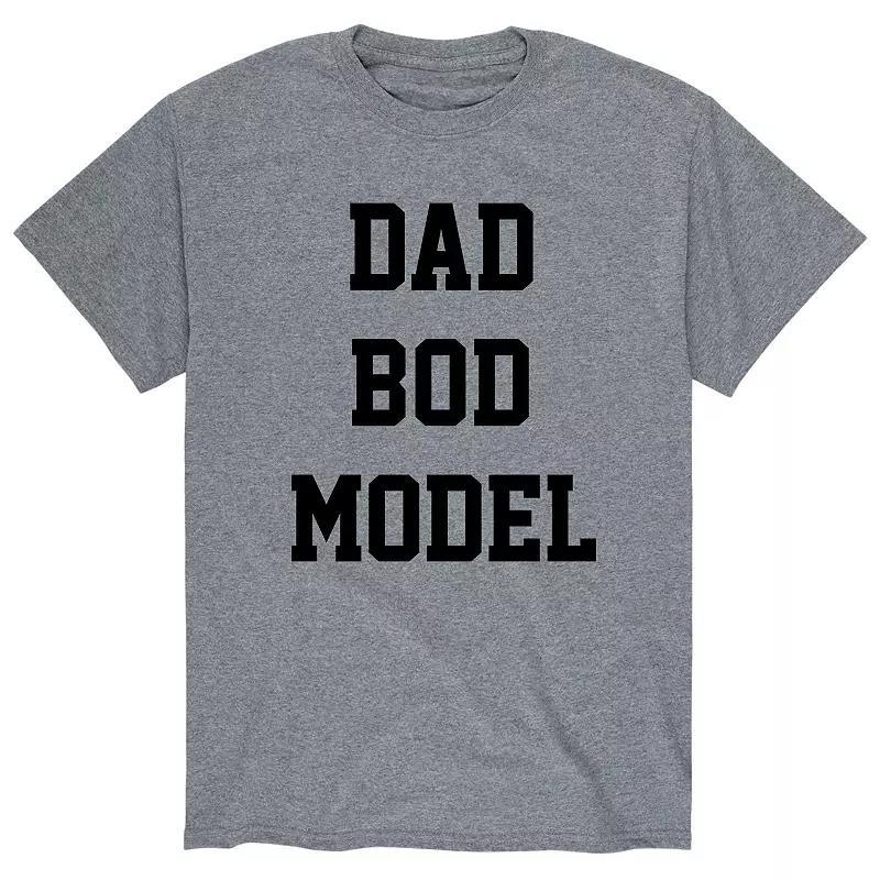 Mens Dad Bod Model Tee Product Image