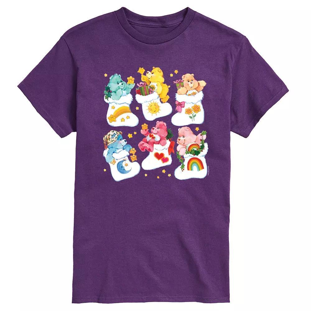 Big & Tall Care Bears Stocking Graphic Tee, Mens Product Image