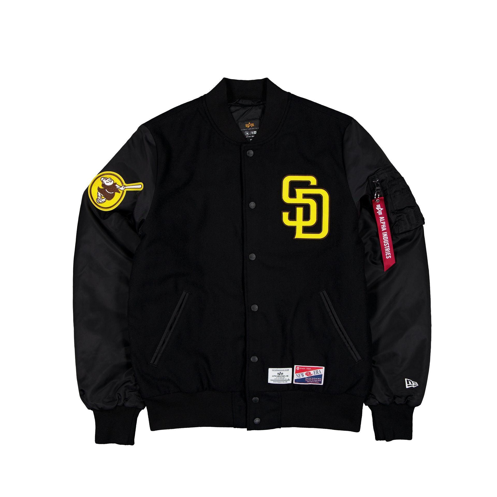 Alpha Industries x Chicago White Sox MA-1 Wool Varsity Jacket Male Product Image