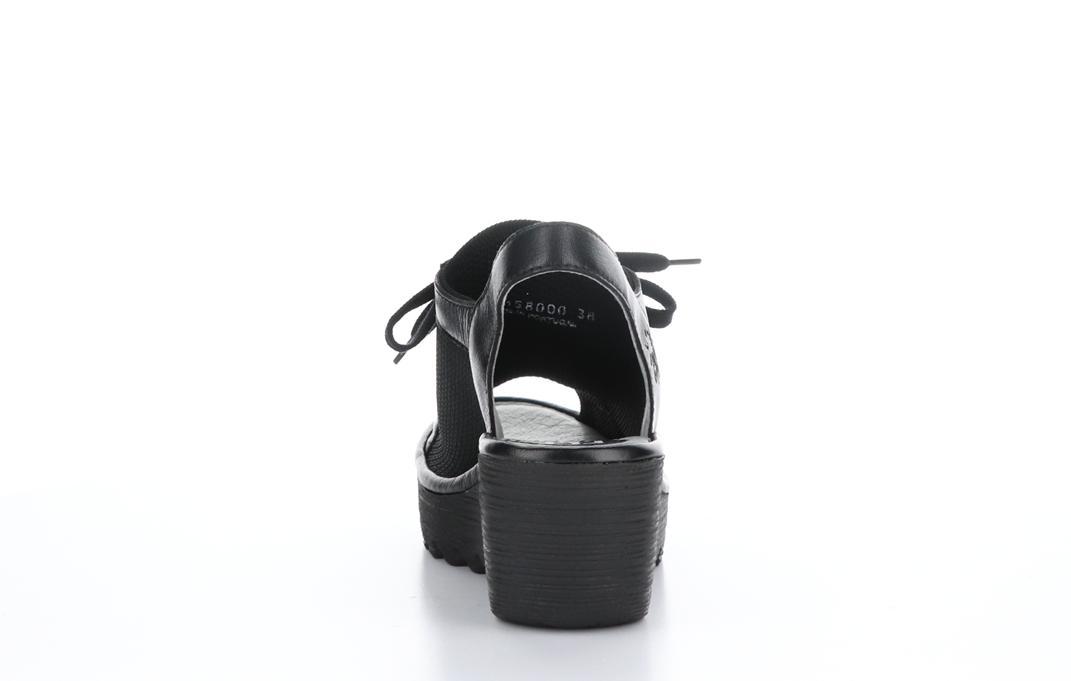 6002354   Yedu Lace-Up Wedge Leather Sandals by Fly London Product Image