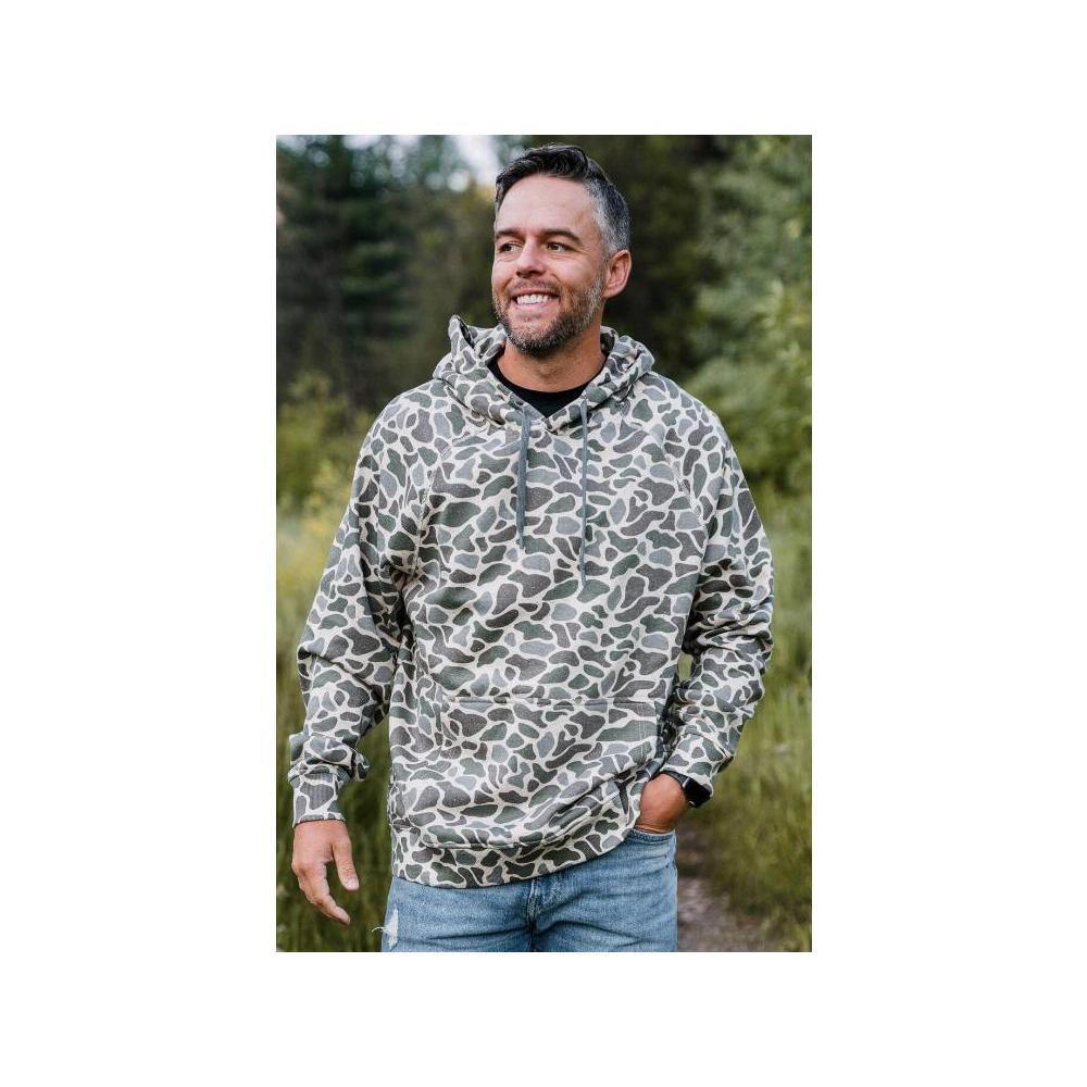 Burlebo Men's Long Sleeve Fleece Hoodie Sweatshirt Product Image