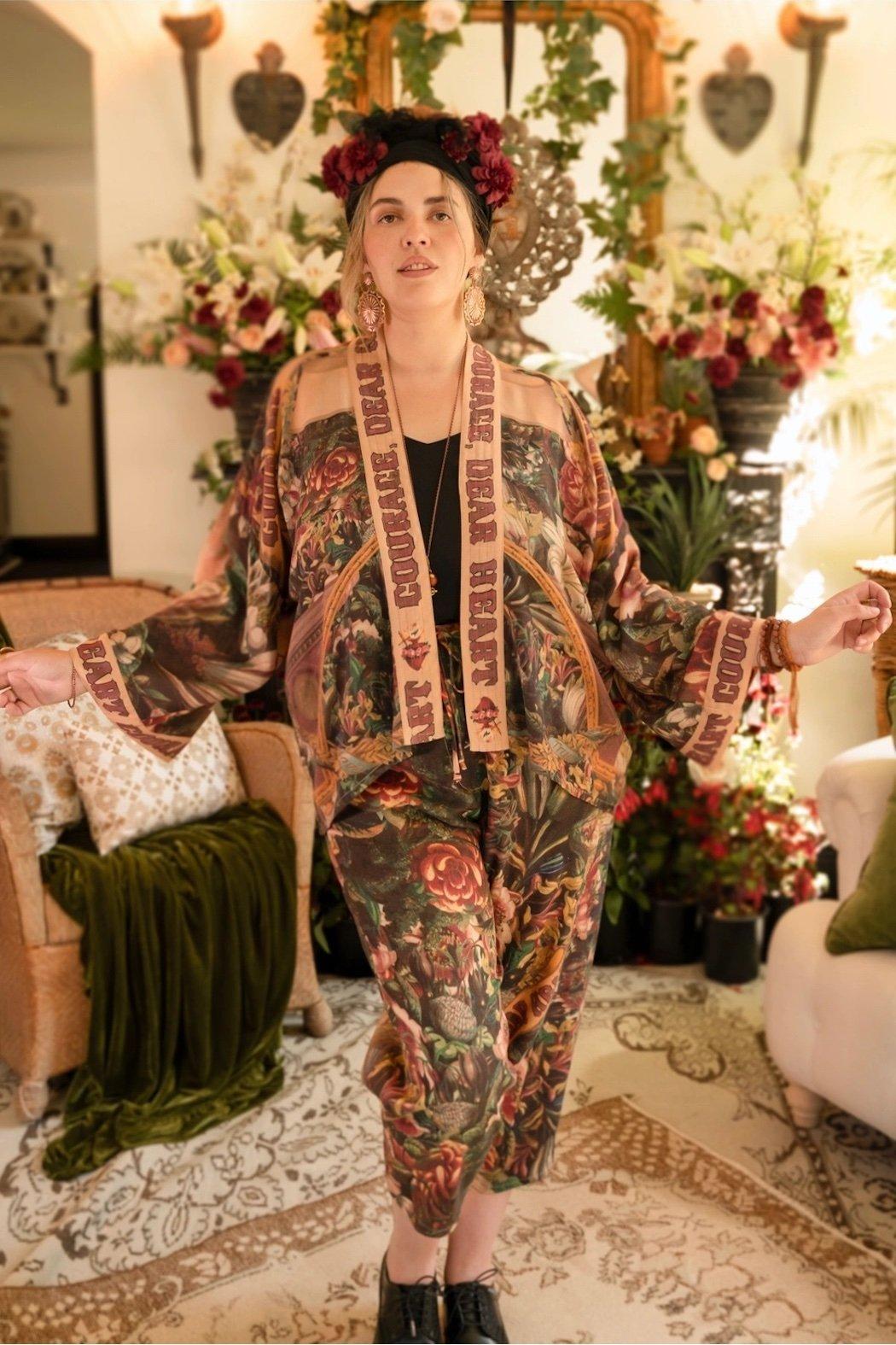 Dear Heart Cropped Kimono Product Image