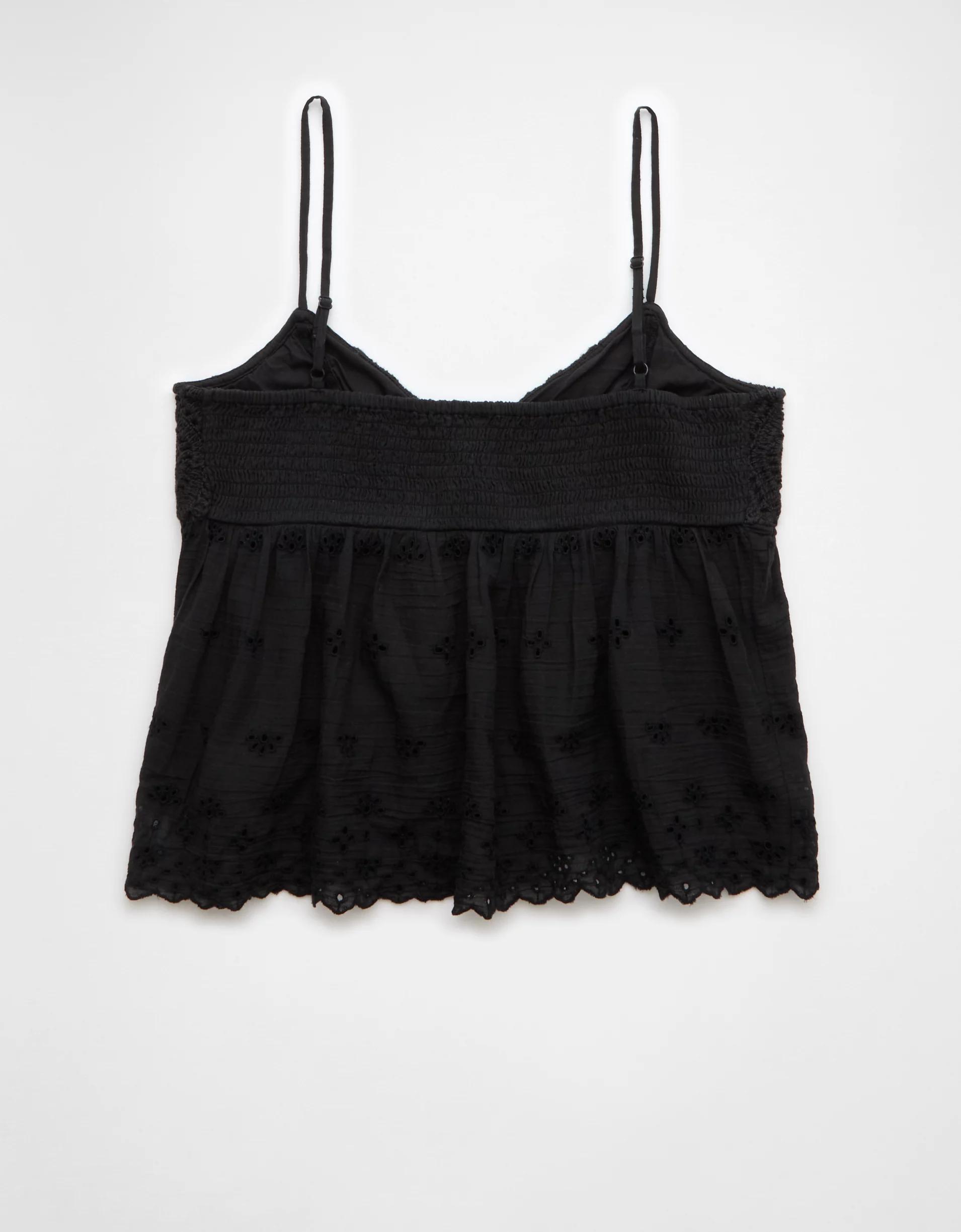 AE Crochet Eyelet Cami Product Image