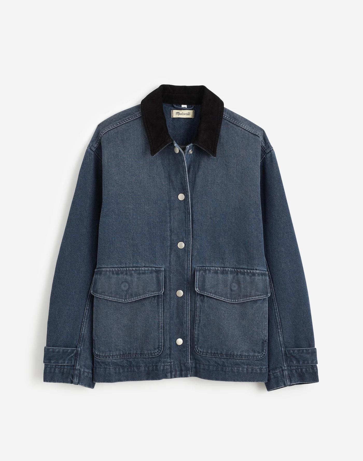 Denim Chore Jacket in Hodgeman Wash Product Image