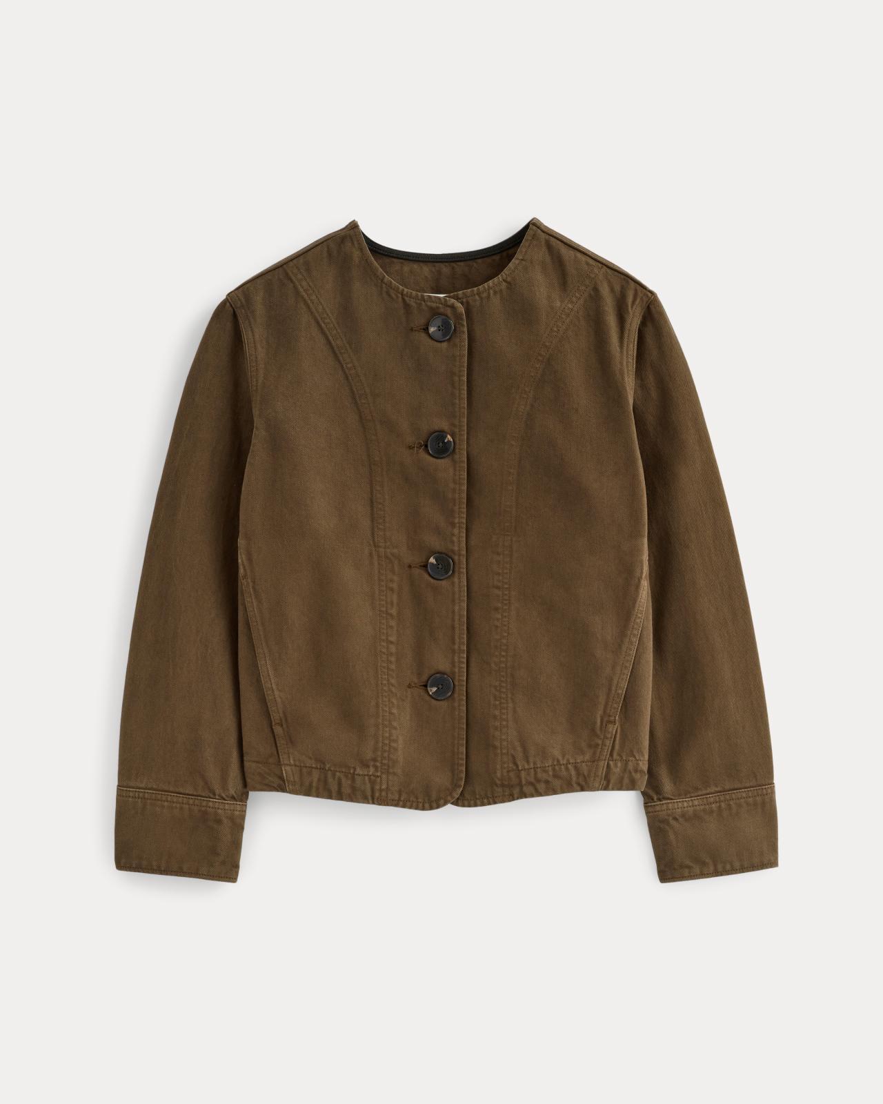 Womens Denim Barrel Jacket by Everlane Product Image