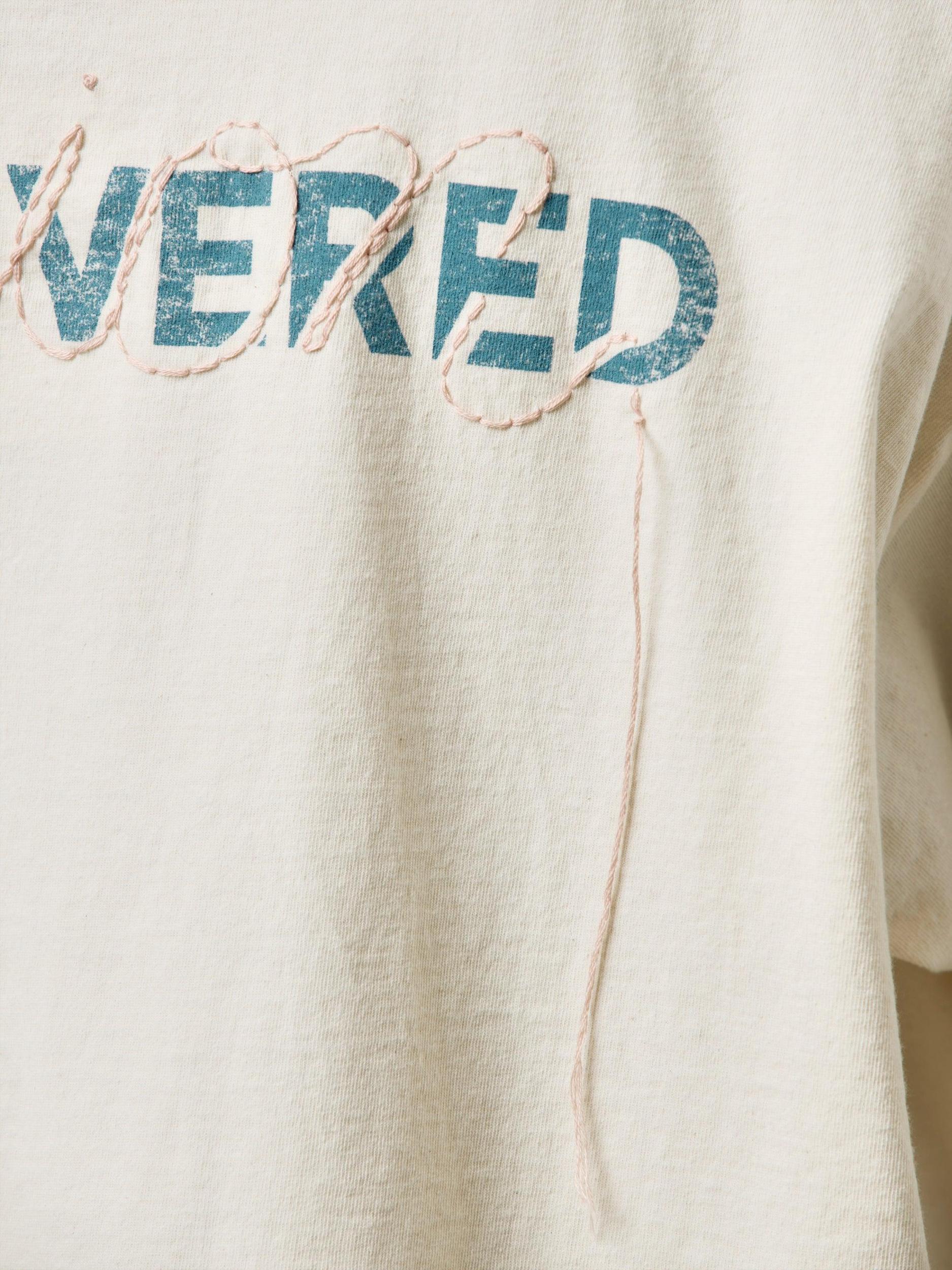 Union Looping Damage Tee (Ecru) Product Image