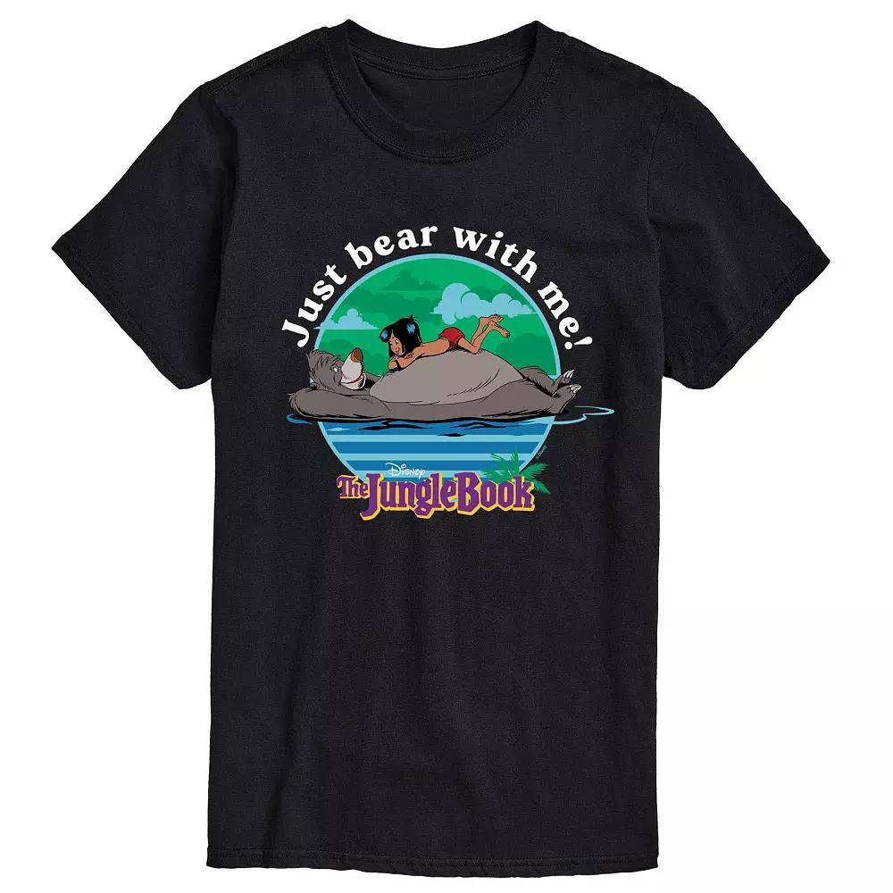 Big & Tall Disneys The Jungle Book Tee, Mens Blue Product Image