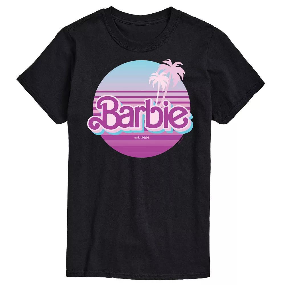 Big & Tall Barbie Dream Summer Graphic Tee, Mens Product Image