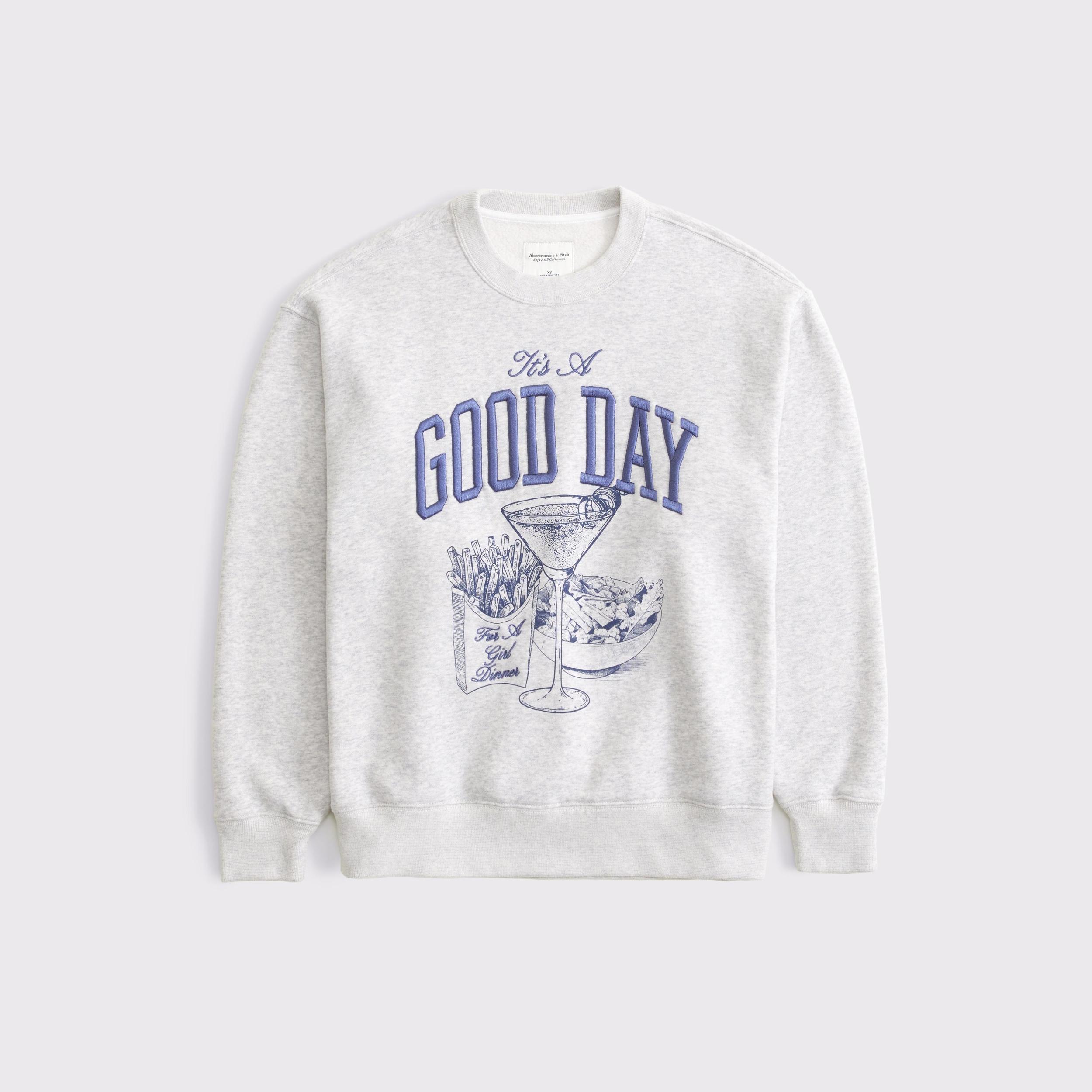 Good Day Graphic Vintage Sunday Crew Product Image